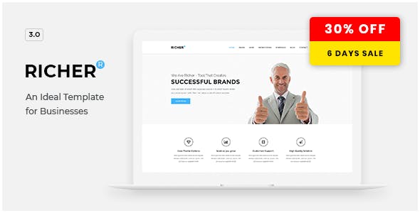 Richer v3.2.5 - Responsive Multi-Purpose Theme