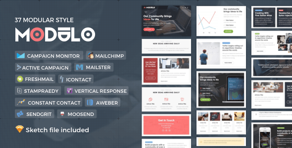 Modulo v1.7 - Responsive Email