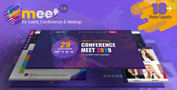 Emeet v1.0 - Event HTML, Conference and Meetup