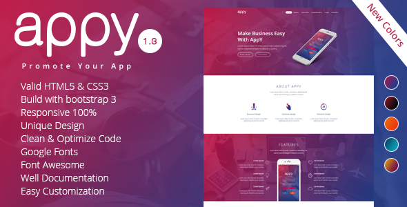Download Appy – App Landing Page | Free Nulled Scripts