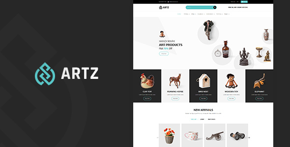 Artz v1.0 - Art, Photography Shopify Theme