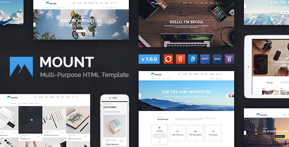 Download Mount – Multi-purpose Business HTML Template | Free Nulled Scripts