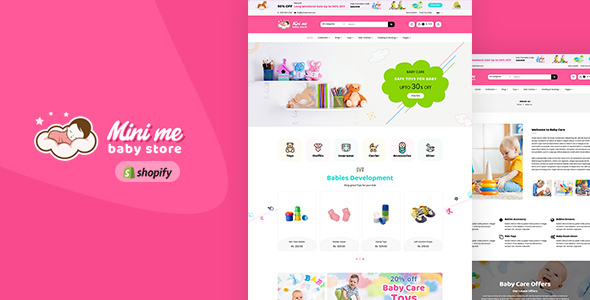 Mini Me v1.0 - Baby Care Products Sectioned Shopify Theme