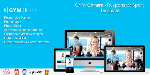 Download Gym Chinara – Responsive Sport HTML Template | Free Nulled Scripts