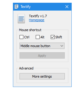 Textify