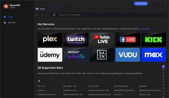 Download RecordFab 1.0.1.5 Multilingual Portable