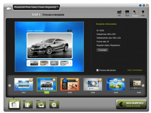 Download ThunderSoft Photo Gallery Creator 4.7.0 Portable