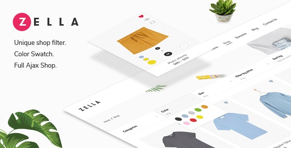Zella v2.0.8 - WooCommerce AJAX WordPress Theme - RTL support