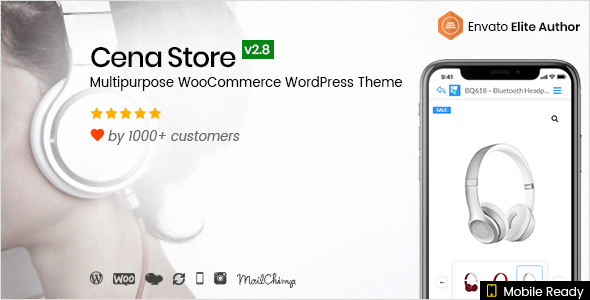 Cena Store v2.8.5 - Multipurpose WooCommerce Theme