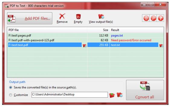 Download TriSun PDF to Text 15.0 Build 075 Portable [Latest]