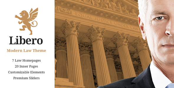 Libero v2.1 - A Theme for Lawyers and Law Firms