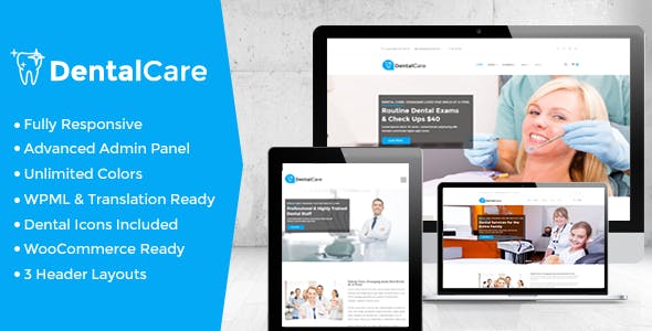 Dental Care v5.9 - Dental & Medical WordPress Theme