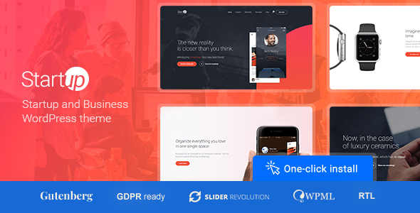 Startup Company v1.1.0 - Theme for Business & Technology
