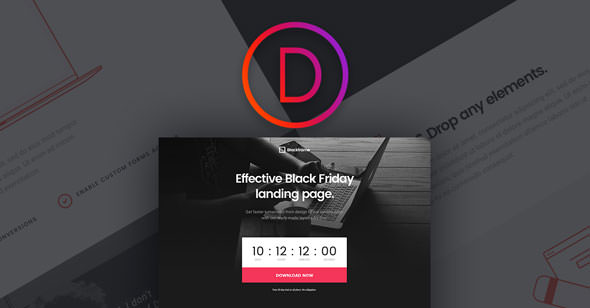 Black Friday Divi Layout Pack 2018