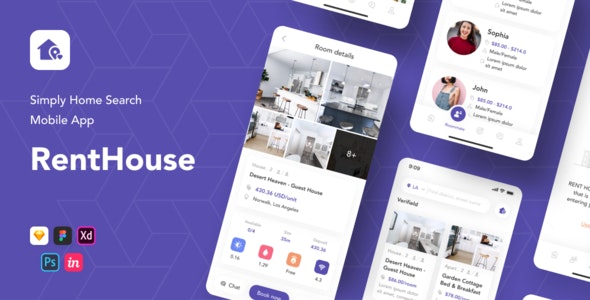 Download RentHouse v1.0 – Simply Home Search Mobile App | Free Nulled Scripts