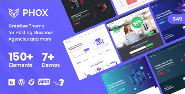 Phox v1.6.5 - Hosting WordPress & WHMCS Theme