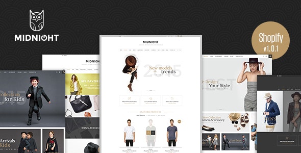 Midnight v1.0.1 - Responsive Shopify Theme