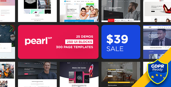 Download Pearl WP v2.3.9 – Corporate Business WordPress Theme | Free Nulled Scripts