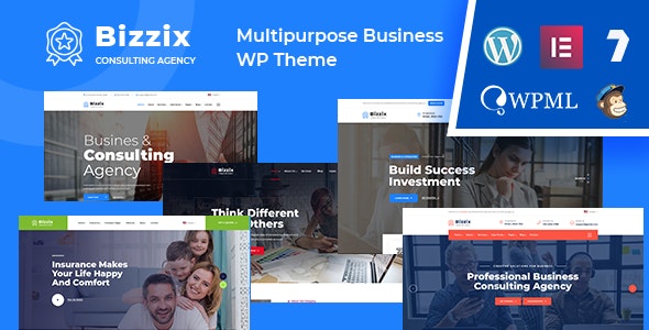 Bizzix v1.0 - Multipurpose Business WordPress Theme