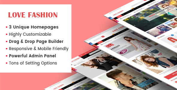 LoveFashion v1.0.1 - Responsive Multipurpose Sections Drag & Drop Builder Shopify Theme