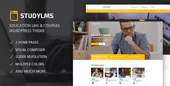 Studylms v1.12 - Education LMS & Courses Theme