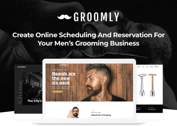 Groomly v1.1.6 - Men’s Grooming Scheduling & Reservation