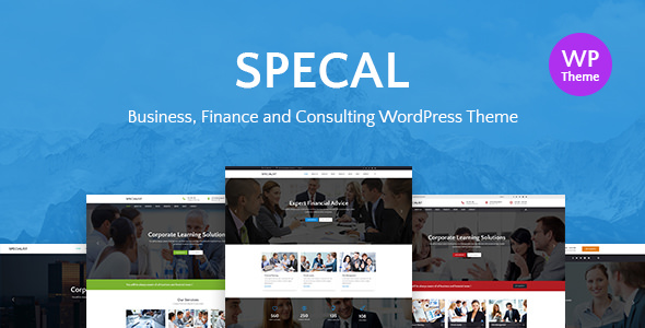 Specal v1.5 - Financial, Consulting WordPress Theme