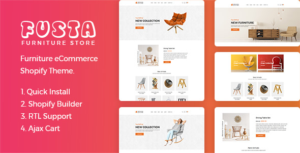 Download Fusta – Furniture Shopify Theme + RTL + Dropshipping | Free Nulled Scripts