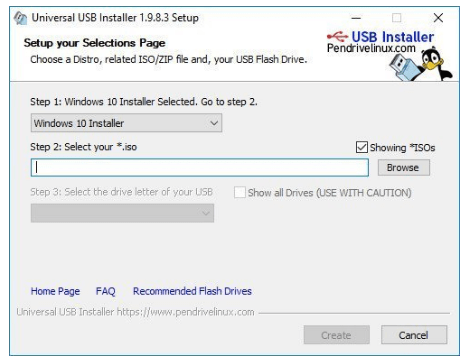 Universal USB Installer