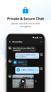 imo video calls and chat Screenshot