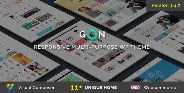 Gon v1.4.8 - Responsive Multi-Purpose WordPress Theme