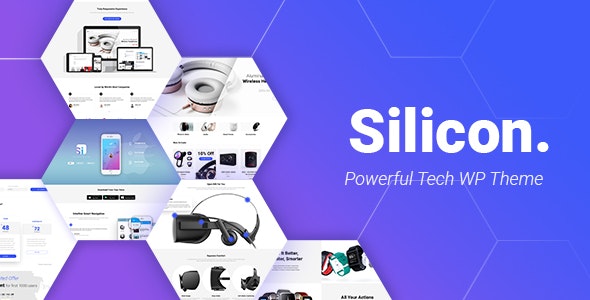 Silicon v1.4.5 - Startup and Technology WordPress Theme