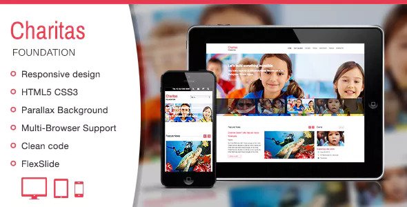 Charitas - Foundation HTML Template