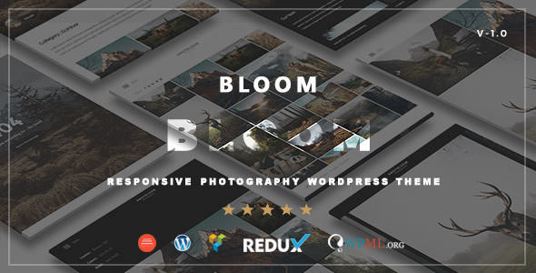 Download Bloom v1.0 – Responsive Photography / Portfolio Theme | Free Nulled Scripts