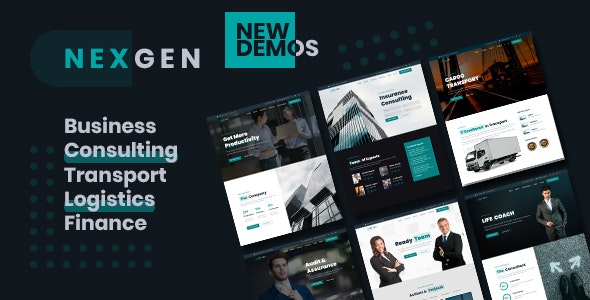 Nexgen v1.0.1 - Consulting & Logistics HTML Template