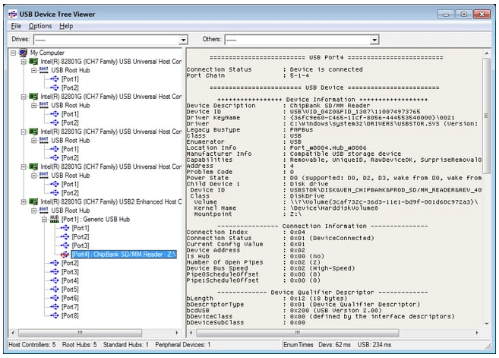Download USB Device Tree Viewer 4.7.1
