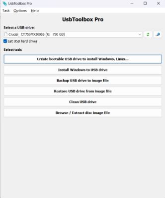 Download UsbToolbox Pro 1.0 (x64) Portable