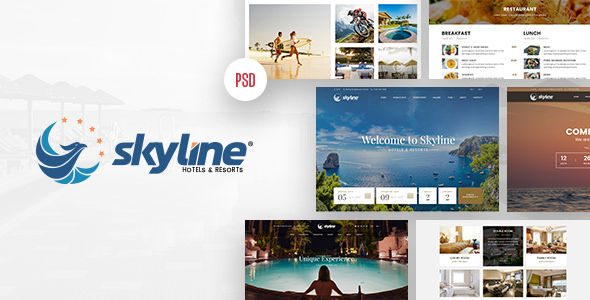 Download SkyLine – Hotel Booking PSD & Sketch Template | Free Nulled Scripts