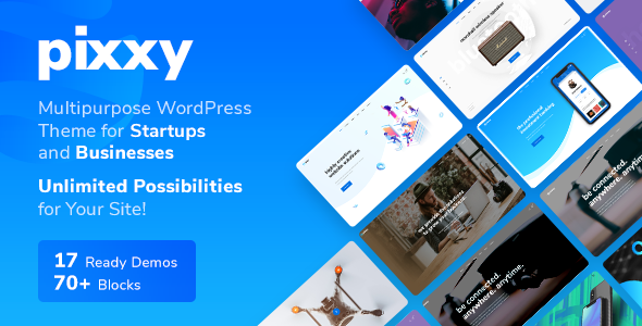 Pixxy v1.0.5 - App, Software & SaaS Startup WordPress