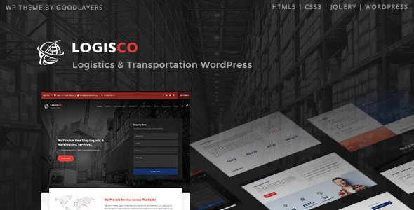 Logisco v1.0.6 - Logistics & Transportation WordPress