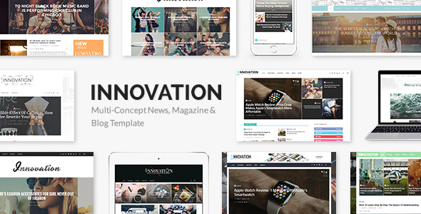 INNOVATION v5.6 - Multi-Concept News, Magazine & Blog Template