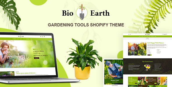 Bio Earth v1.1 - Garden Plants Landscaping Shopify Theme