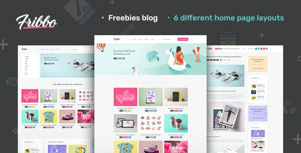 Fribbo v1.0 - Freebies Blog WordPress Theme