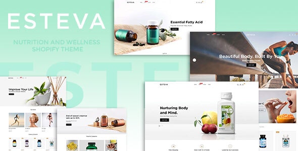 Esteva v1.0.0 - Nutrition and Wellness Shopify Theme