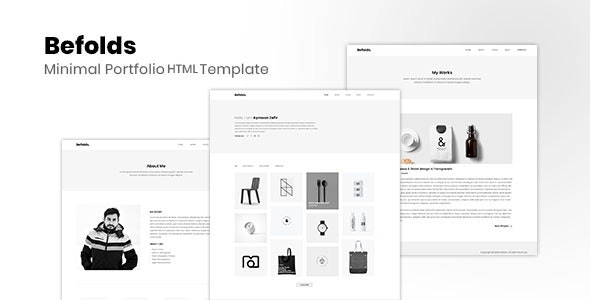 Befolds v1.0 - Minimal Portfolio Template