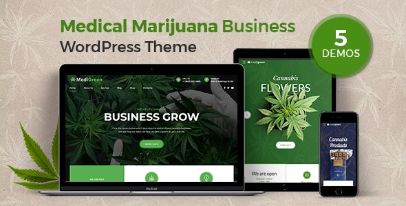 MediGreen v1.1.0 - Cannabis & Medical Marijuana Shop