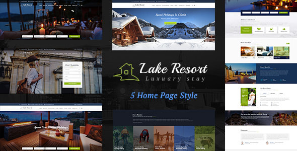 Download Lake Resort – Resort and Hotel HTML Template | Free Nulled Scripts