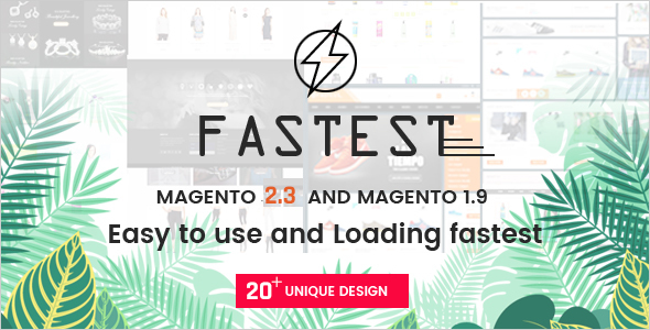 Download Fastest v2.3.4 – Magento 2 themes & Magento 1. Multipurpose Responsive Theme (20 Home) Shopping, Fashion | Free Nulled Scripts