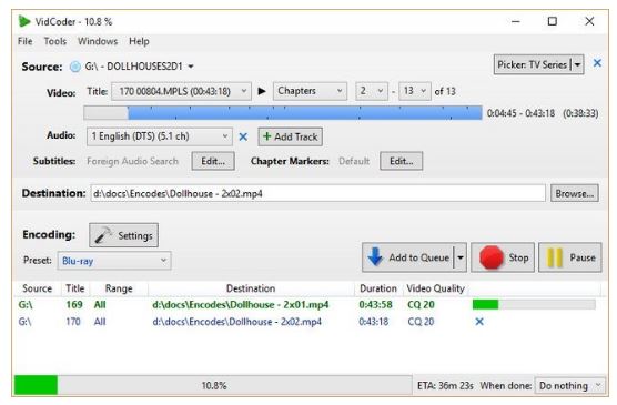 Download VidCoder 12.17 Multilingual Portable