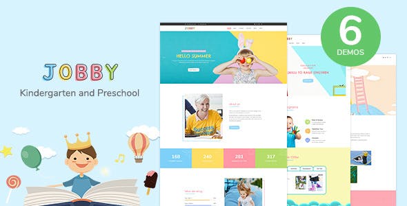 Jobby v1.0 - Day Care and Kindergarten HTML5 Template